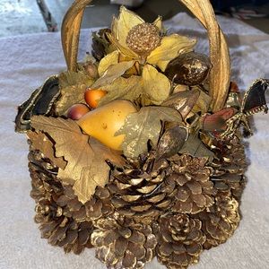 Handmade Fall Center Table Arrangement